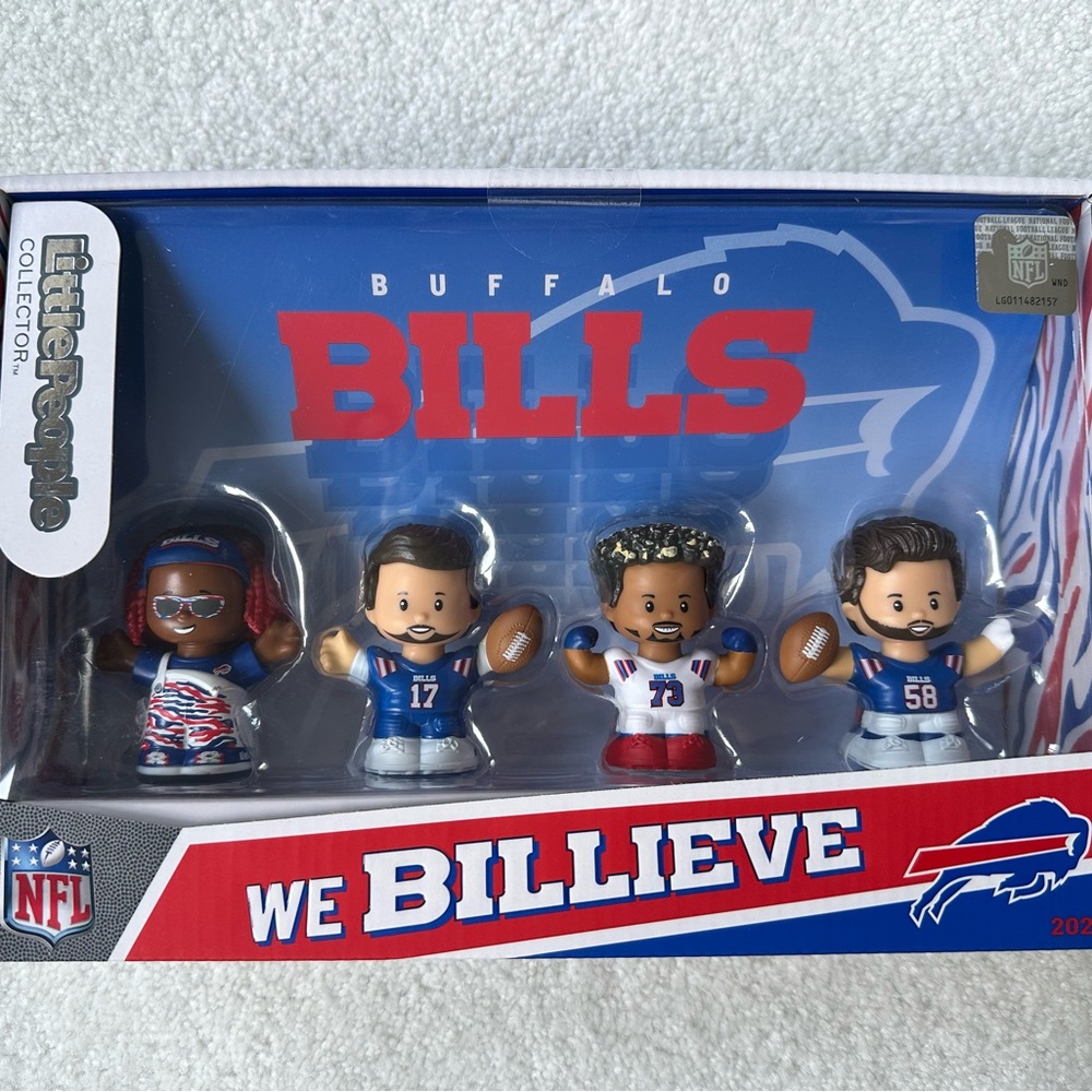 Buffalo Bills Little People Collector Set- 2024 Brand New in Box